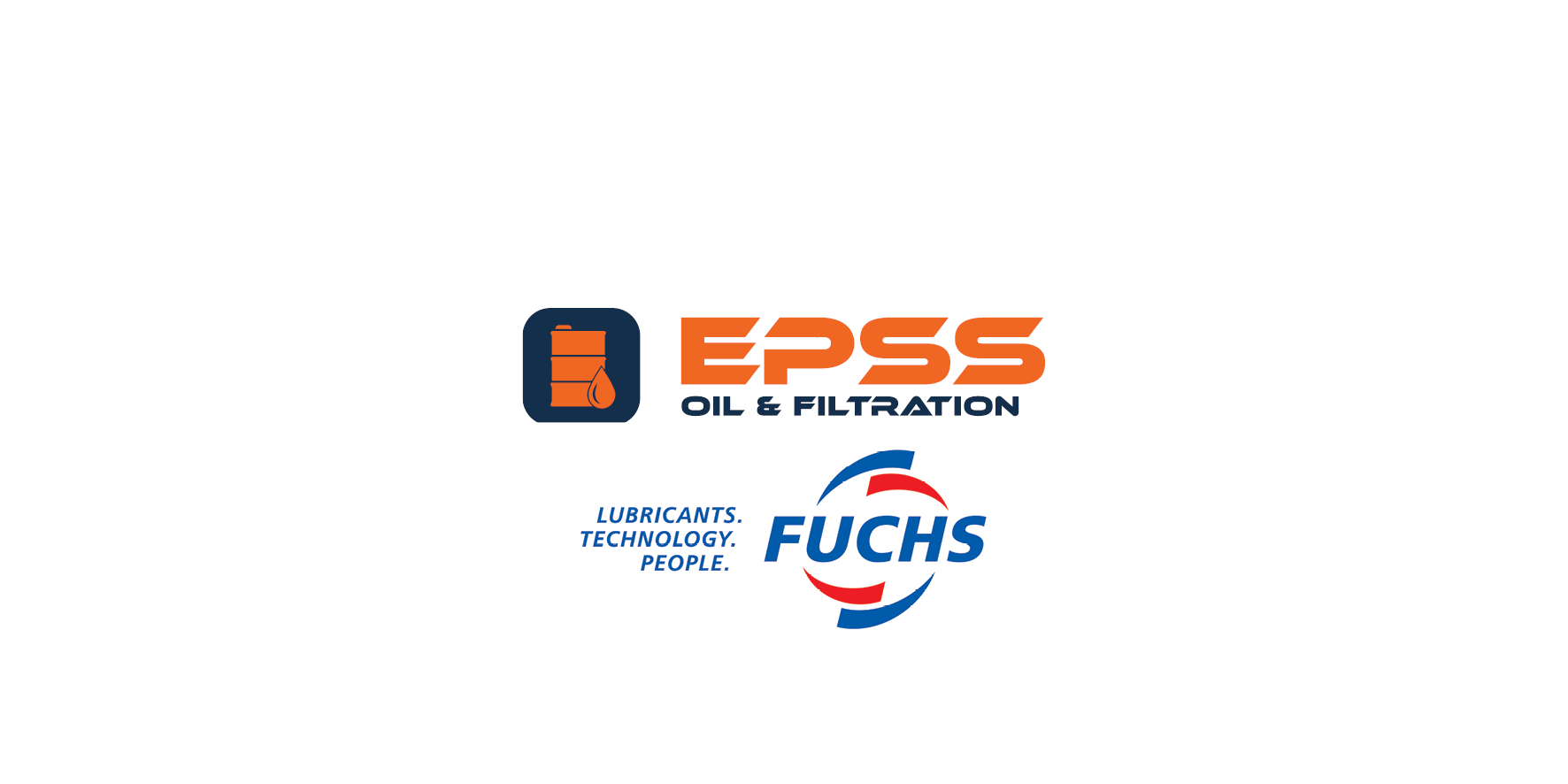 Fuchs lubricants oils and filters stocked on the shelf