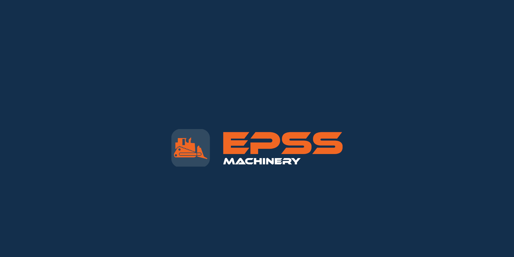 Heavy machinery lined up at the EPSS yard